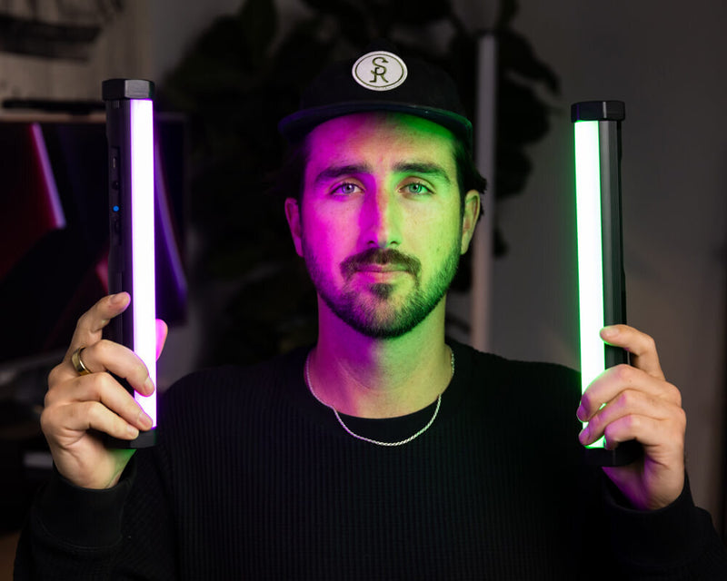 Light Tip: Green/Magenta Tint