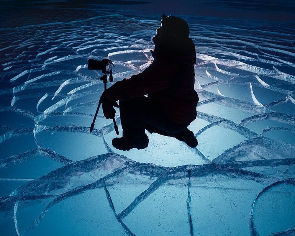 Paul Zizka Captures Cracked Ice in Canada