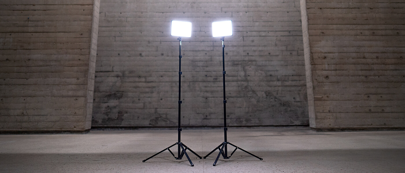 professional led studio lighting kit portable