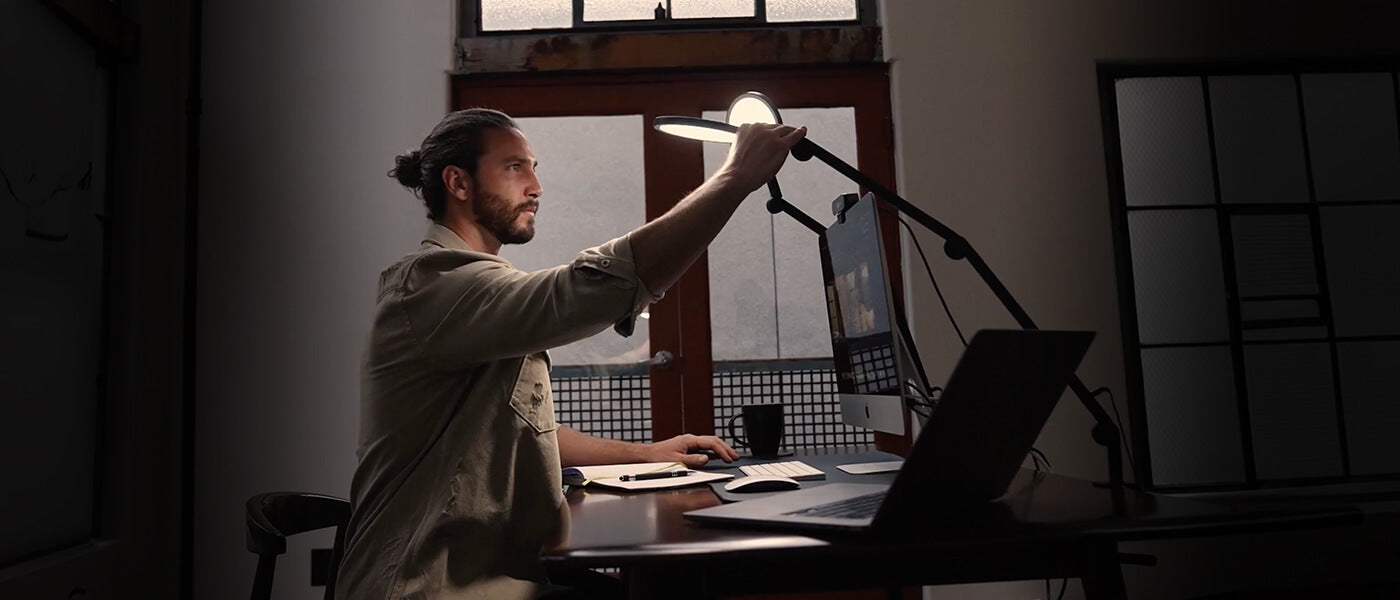 adjustable led desk lamp lighting