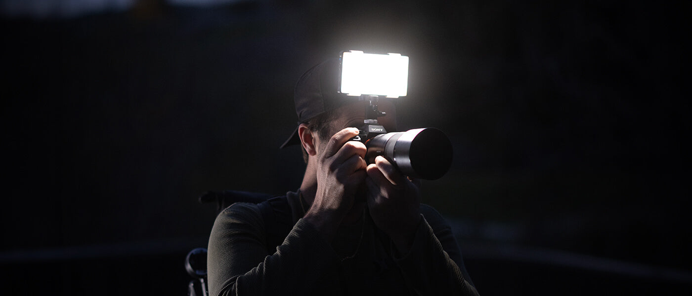 Camera LED Panel Lights for on-camera and studio lighting