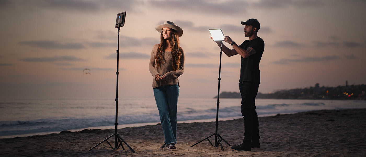outdoor LED lights for photography and video production