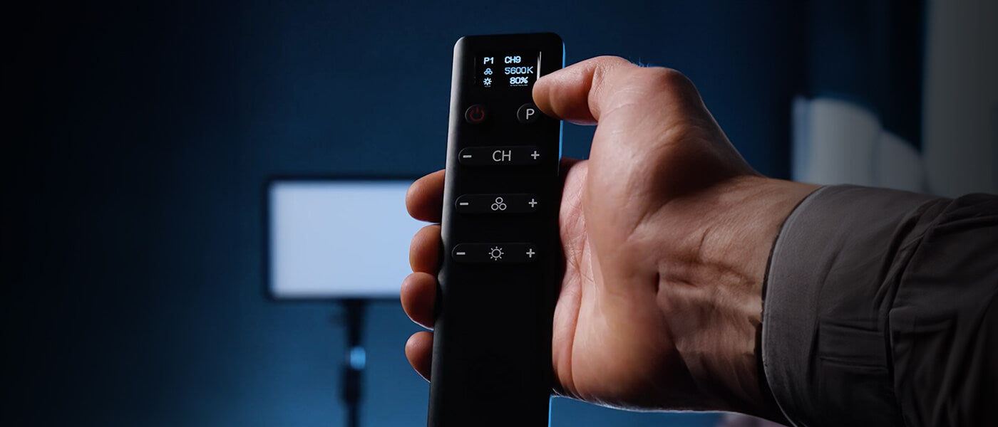 LED remote control lights for photography and video studio lighting