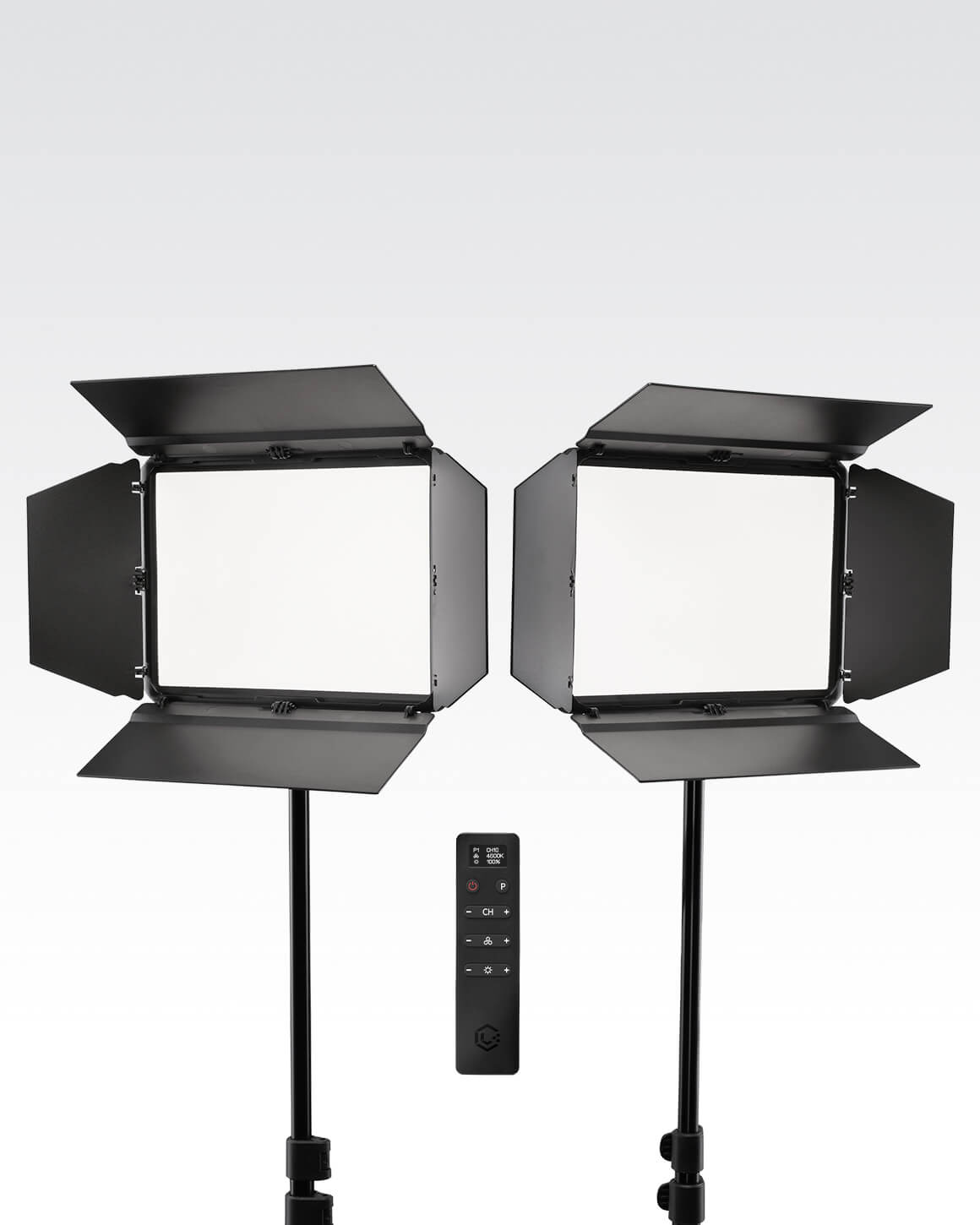 Lume Cube Studio Panel LED 2-Light Kit with Barndoors and Stand