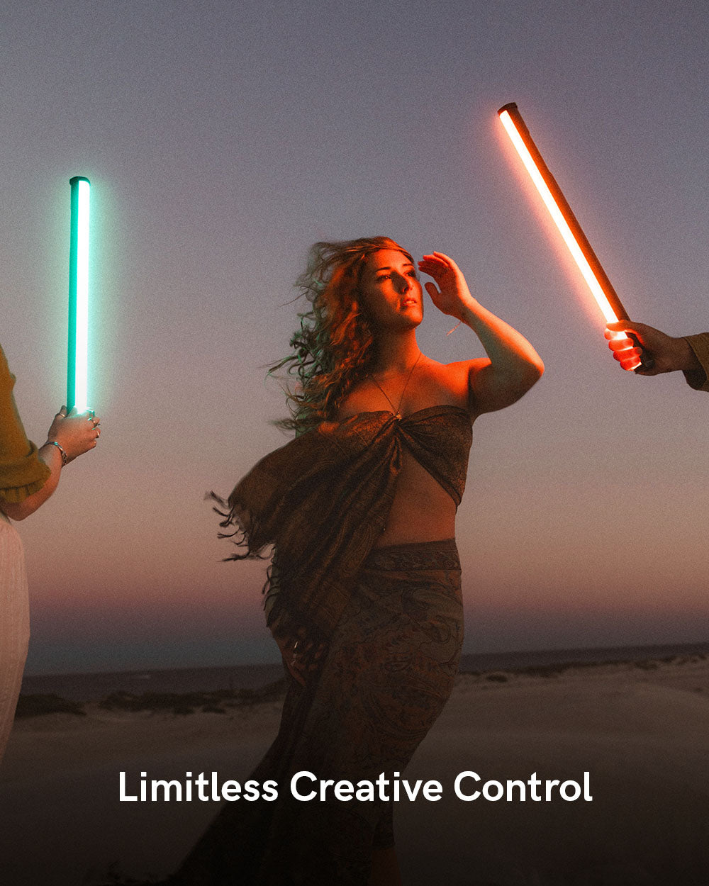 Lume Cube RGB Large LED Tube Light | App Controlled