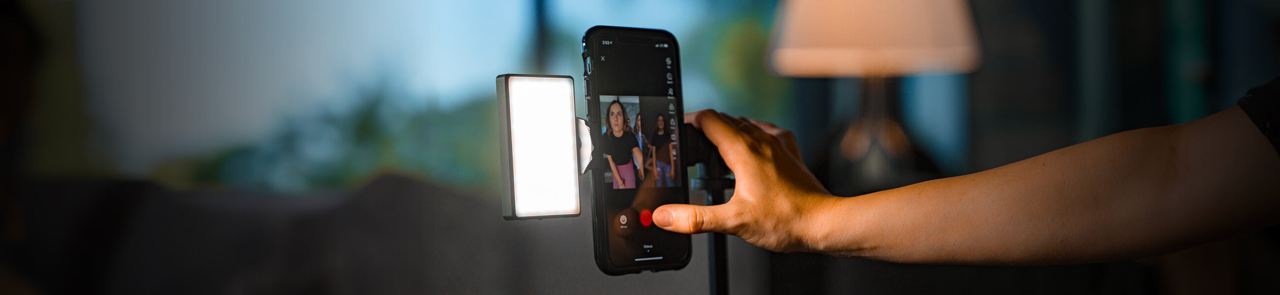 smartphone lighting for phone photography and video