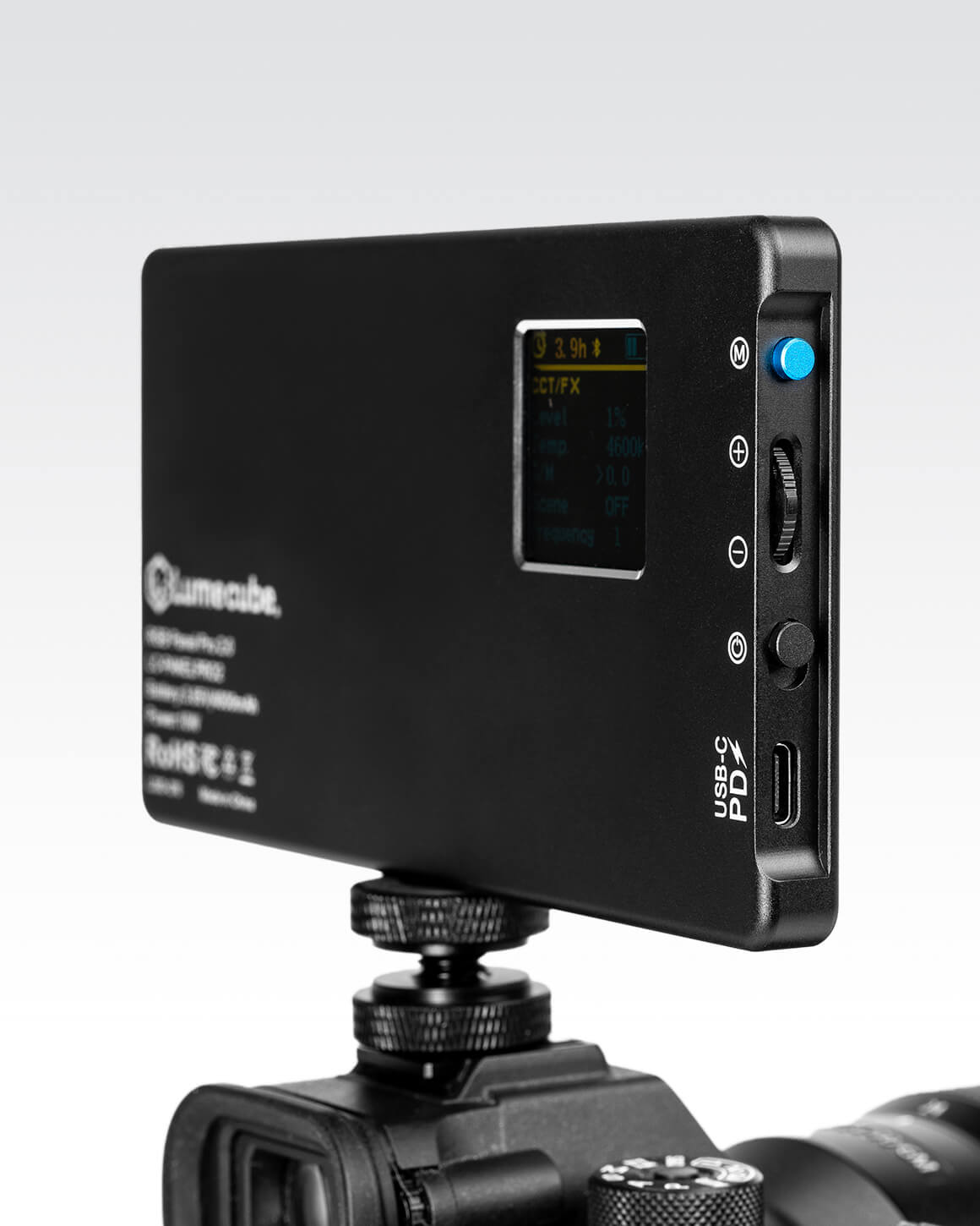 Close up of back panel functionality of RGB Panel Pro 2.0 LC-PANELPRO2