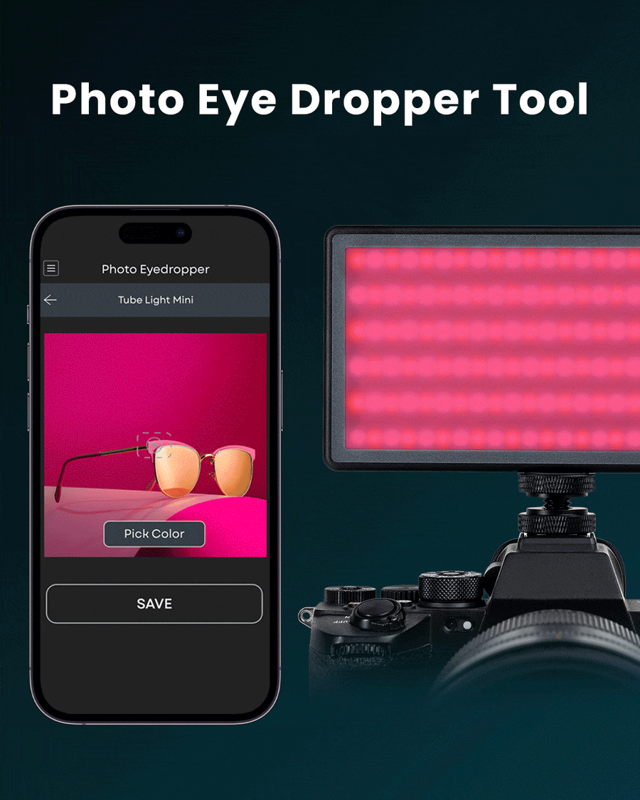 Led Panel Pro RGB Panel Pro 2.0 | App Controlled LED Panel for Photographers