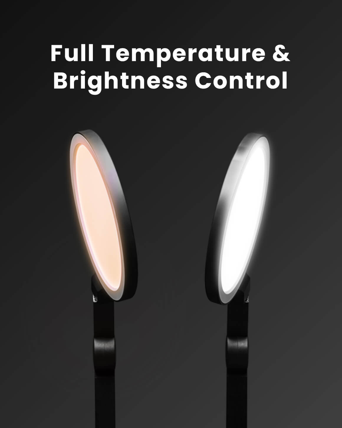 Color Temperature & Brightness Controls