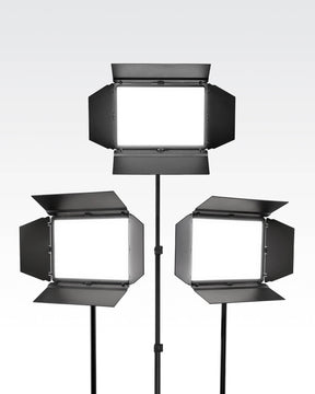 Lume Cube Studio Panel Lighting Kit Two Edge-Lit LED Panel Lights with Stands