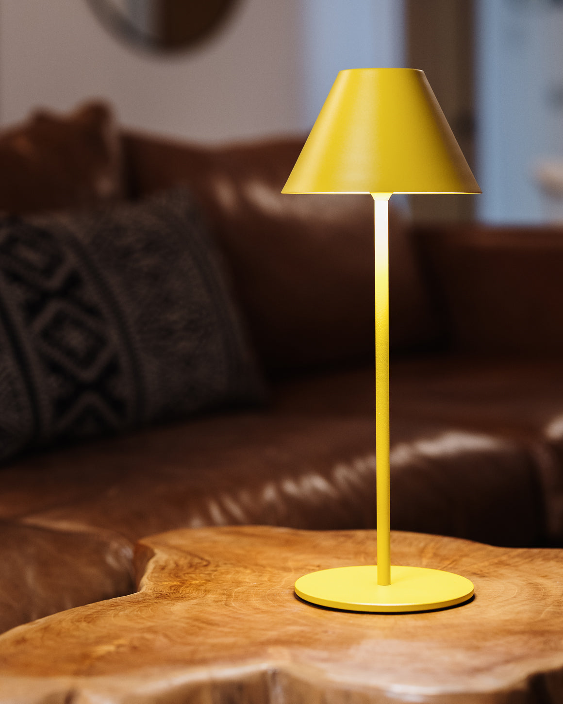 Lume Cube Rechargeable LED Table Lamp - Yellow