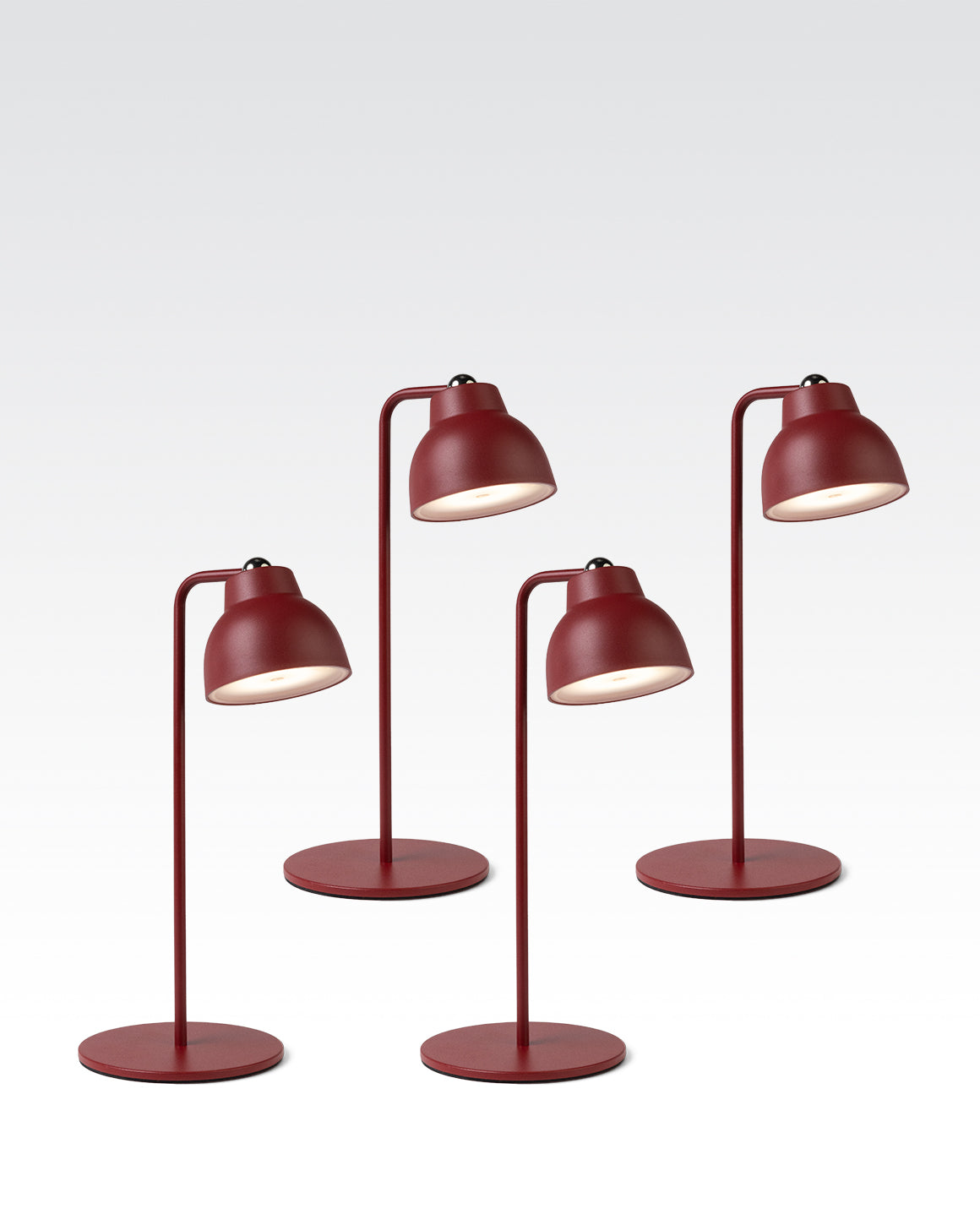 Lume Cube Magnetic LED Reading Lamp 4-Pack - Red