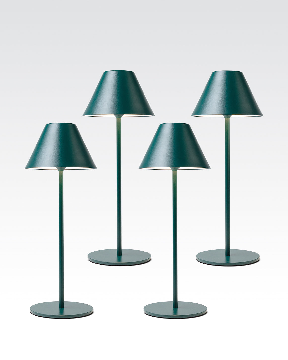 Lume Cube Rechargeable LED Table Lamp 2-Pack - Green