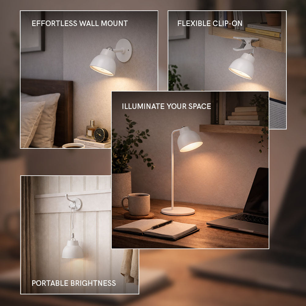 Lume Cube Magnetic LED Reading Lamp - White