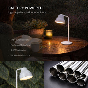 Lume Cube Magnetic LED Reading Lamp - White