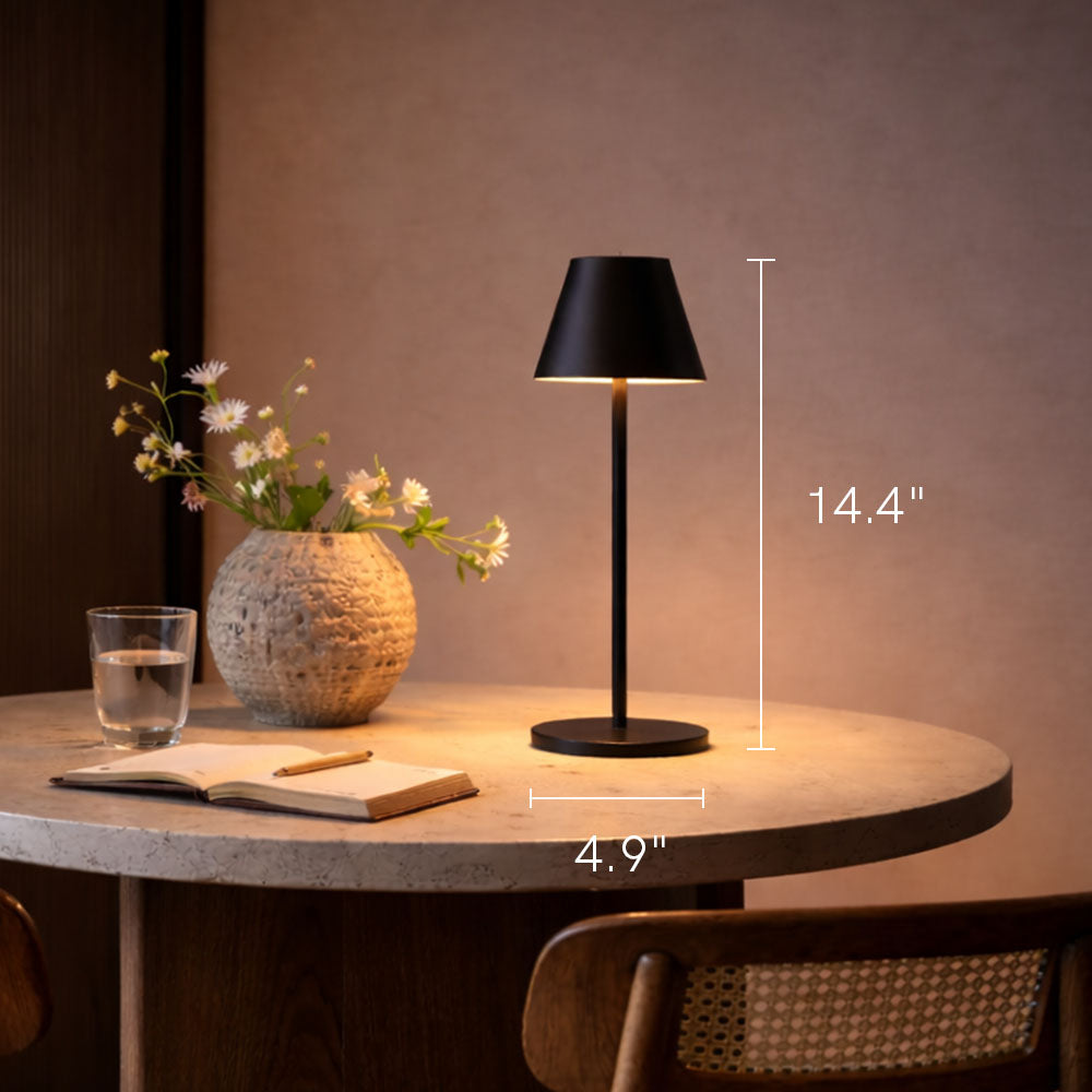 GLOBE Rechargeable Cordless LED Table Lamp, 3-Levels Brightness Touch Sensor Control, Iron - Grand Brass Lamp Parts, LLC GLOBE Rechargeable Cordless LED Table Lamp, 3-Levels Brightness Touch Sensor Control, Iron - Grand Brass Lamp Parts, LLC
