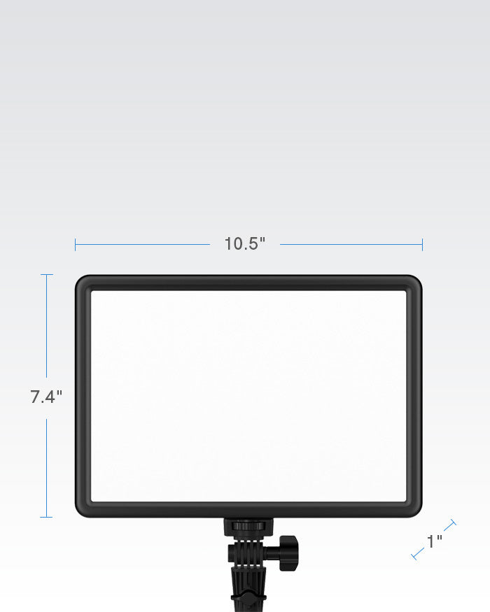 Lume Cube Studio Panel Lighting Kit Two Edge-Lit LED Panel Lights with Stands