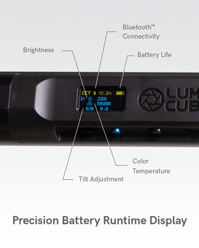 Lume Cube RGB Large LED Tube Light | App Controlled