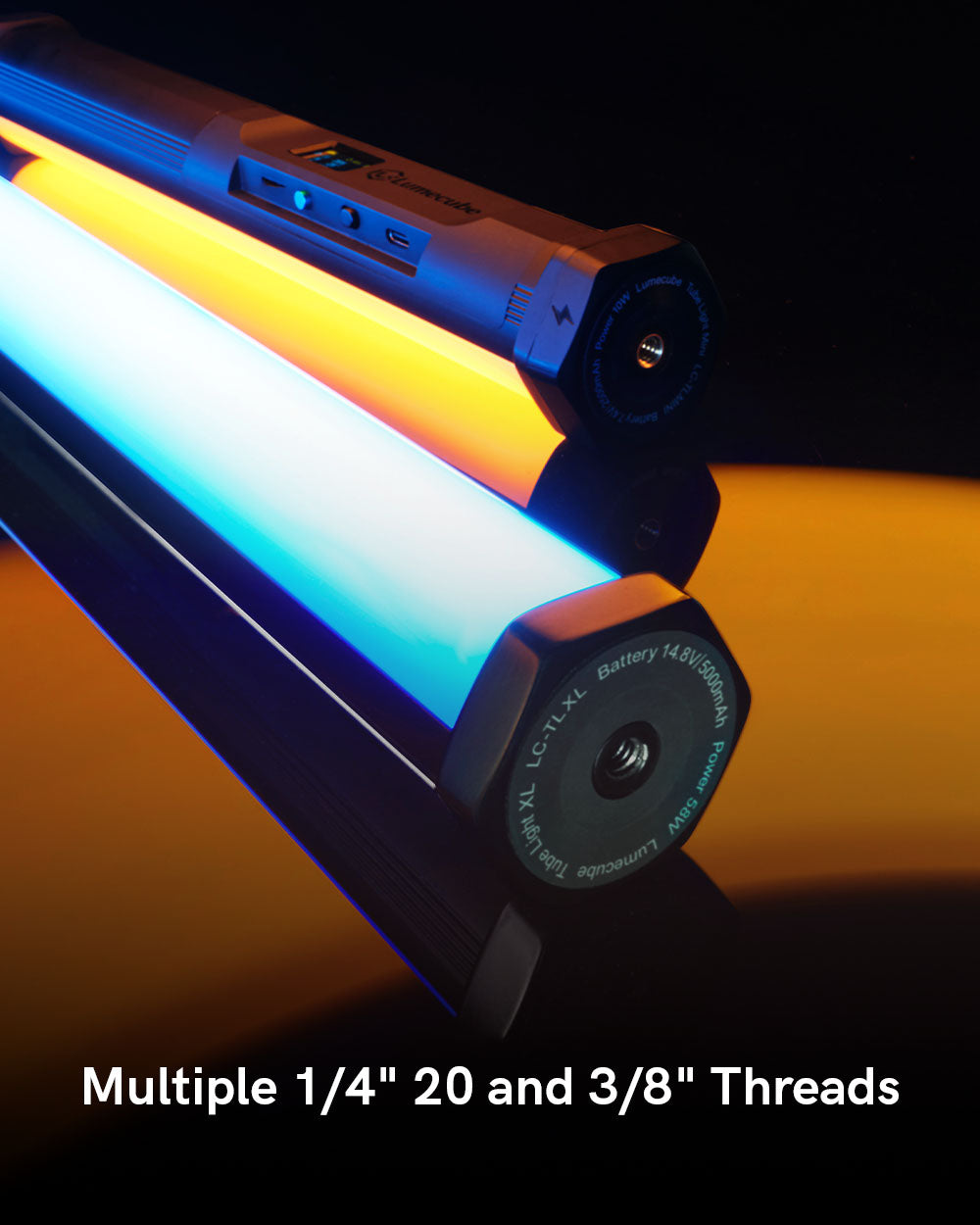 Lume Cube RGB Large LED Tube Light | App Controlled