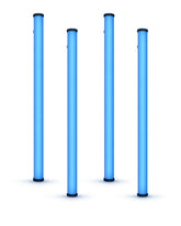 Lume Cube RGB Tube Light Large 4-Pack App Controlled 2ft. LED Tube Lights