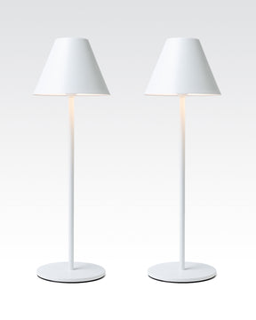 Lume Cube Rechargeable LED Table Lamp 2-Pack - White