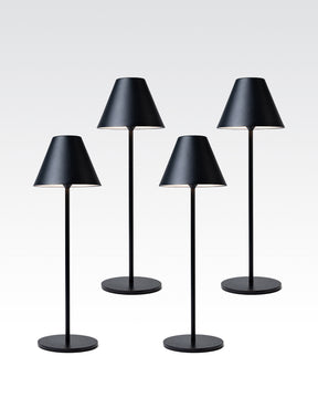 Lume Cube Rechargeable LED Table Lamp 4-Pack - Black