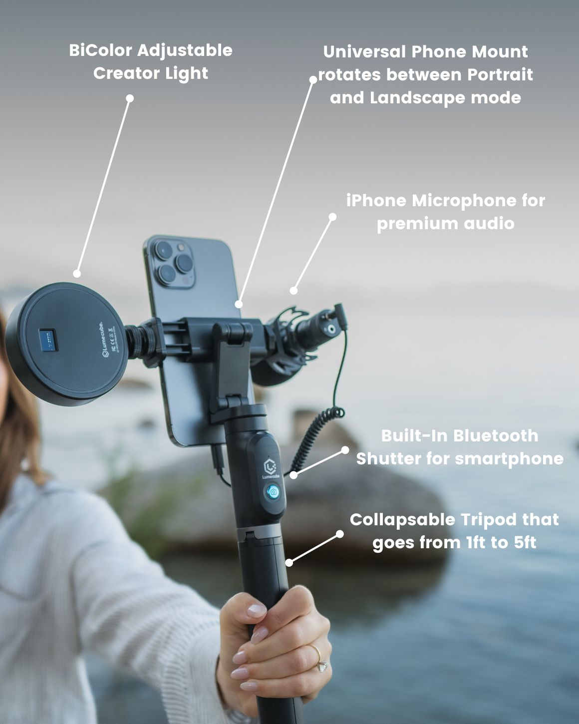 Mobile Creator Kit All-in-One Mobile Content Lighting