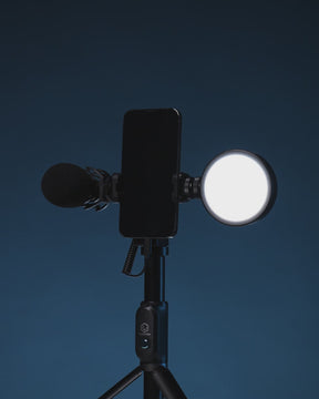 Lume Cube Mobile Creator Kit 2.0 Vlogging LED Light, Mic, Grip & Tripod