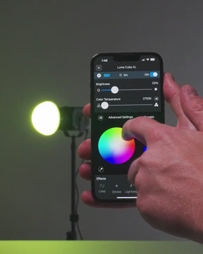 Lume Cube XL App-Controlled 60W RGB Mini COB LED Light