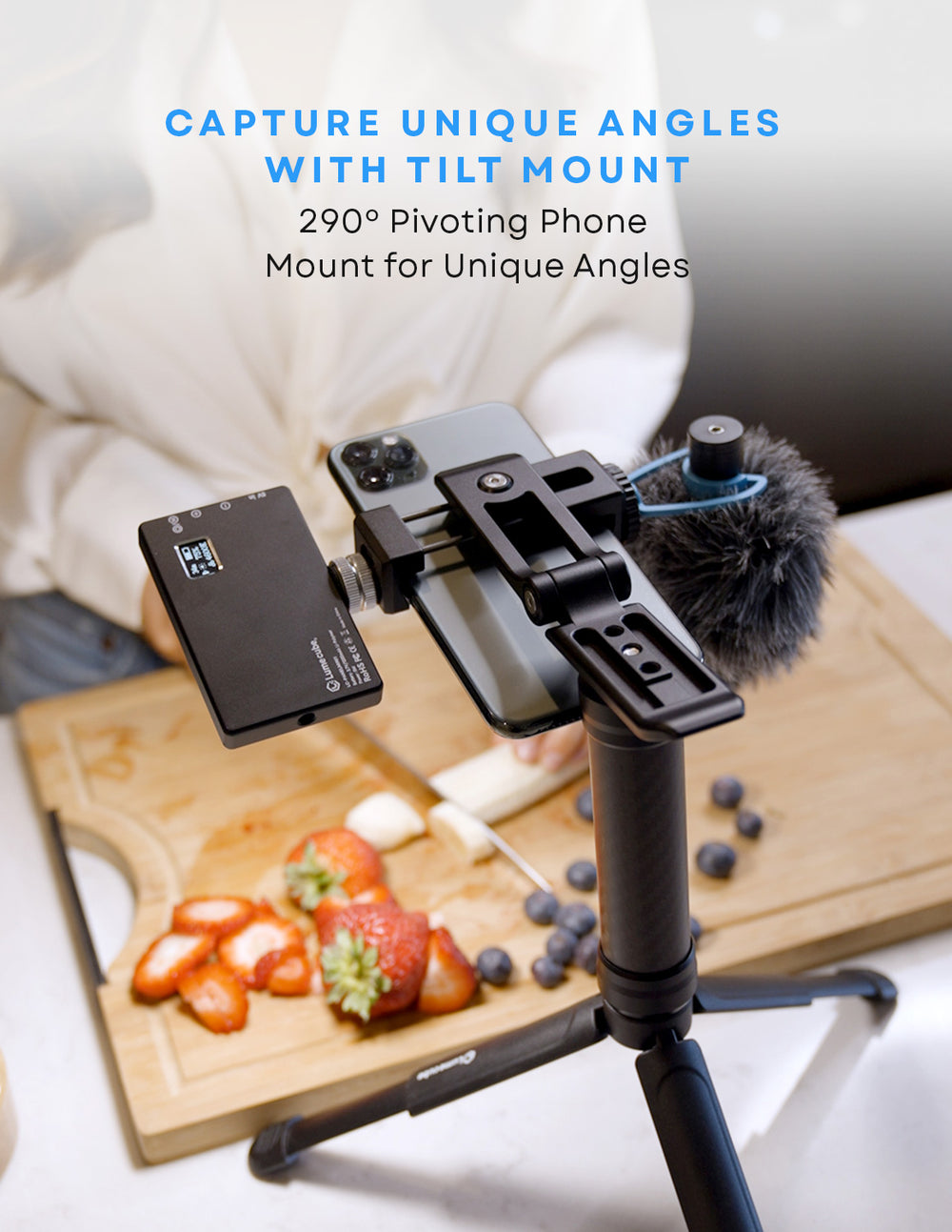 Vlogging Tripod The Mobile Creator Stand