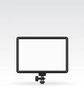 10.5" by 7.4" x 1" thick Lume Cube Studio Panel edge-lit LED light with tilt mount. LC-STUDIOPANEL